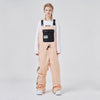 Women's RAWRWAR Winter Collective Large Pocket Stripe Snow Bibs Pants