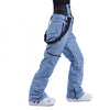 Women's RIIVIYELE Winter Mountain Snow Pants Ski Bibs