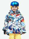 Girl's Vector Colorful Winter Insulated Snow Jacket