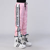 Women's RIIVIYELE Winter Powder Reflective Stripe Snow Pants