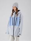 Women's Searipe Independent Colorblock Windbreaker Snow Jacket