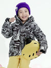 Girl's Vector Colorful Winter Insulated Snow Jacket