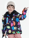 Girl's Vector Colorful Winter Insulated Snow Jacket