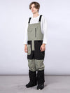 Men's Mutu Snow Winter Moment Block Snow Bibs Pants