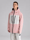 Men's Searipe Independent Colorblock Windbreaker Snow Jacket