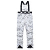 Men's Insulated Energetic Performer Winter Outdoor Snow Pants Ski Bibs