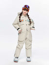 Kid's High Experience Pocket Fun One Piece Snowboard Ski Snowsuits