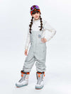 Girls High Experience Colorful Childhood Ski Pants Snow Bibs