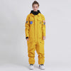 Women's SMN Slope Star Nasa Icon One Piece Ski Suits Snow Jumpsuit