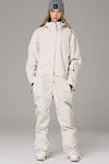 Women's Searipe One Piece Mountain Ski Suits Winter Jumpsuit Snowsuits