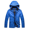 Women's Unisex Snowy Owl Mountain Ice Breaker Waterproof Hooded Ski Jacket