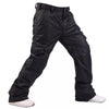 Men's Mountain Snow Waterproof Sports Cargo Snowboard Pants