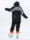 Men's High Experience Functional Infinite Cloister Geometry Concept Snowsuits