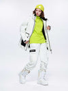 Men's High Experience Functional Infinite Cloister Geometry Concept Snowsuits