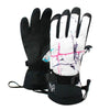 Women's New Fashion Colorful Waterproof Ski Gloves