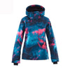 Women's SMN Winter Fashion Snow Graffiti Ski Jacket