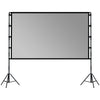 Leltcc 60 Inches Metal Anti Light Curtain Wrinkle-Free Tripod Projector Screen