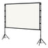 Leltcc 84 Inches High Contrast Matte Wrinkle-Free Tripod Projector Screen