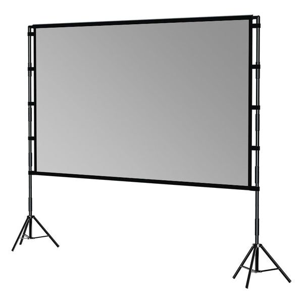 Leltcc 84 Inches Metal Anti Light Curtain Wrinkle-Free Tripod Projector Screen