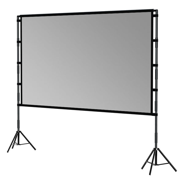 Leltcc 120 Inches Metal Anti Light Curtain Wrinkle-Free Tripod Projector Screen