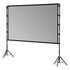 Leltcc 120 Inches Metal Anti Light Curtain Wrinkle-Free Tripod Projector Screen