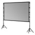 Leltcc 60 Inches Metal Anti Light Curtain Wrinkle-Free Tripod Projector Screen